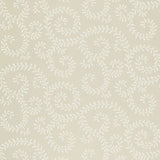 Schumacher Leafy Scroll Bone Wallpaper - Eade's Wallpaper