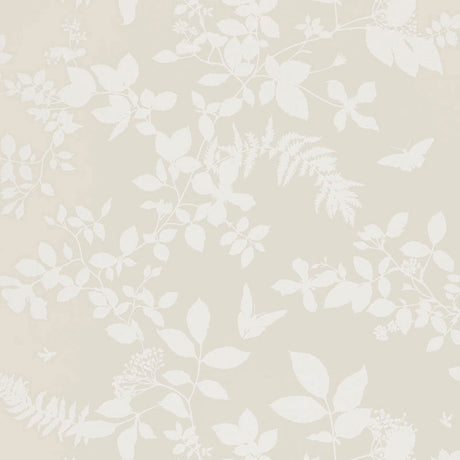 Schumacher Shadow Vine Bone Wallpaper - Eade's Wallpaper
