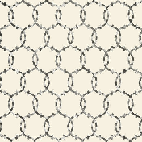 Schumacher Tracery Charcoal Wallpaper - Eade's Wallpaper