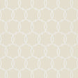 Schumacher Tracery Bisque Wallpaper - Eade's Wallpaper