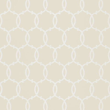 Schumacher Tracery Bisque Wallpaper - Eade's Wallpaper