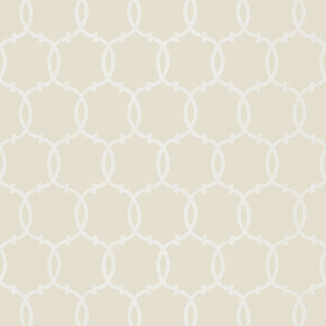 Schumacher Tracery Bisque Wallpaper - Eade's Wallpaper