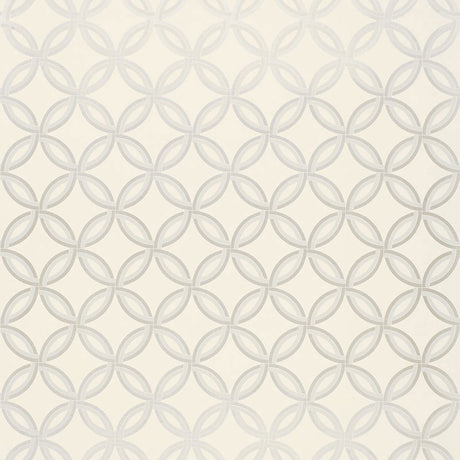 Schumacher Spherica Silver Wallpaper - Eade's Wallpaper