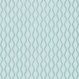 Schumacher Ribbon Wave Aqua Wallpaper - Eade's Wallpaper