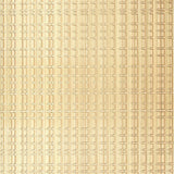 Schumacher Urban Stripe Champagne Wallpaper