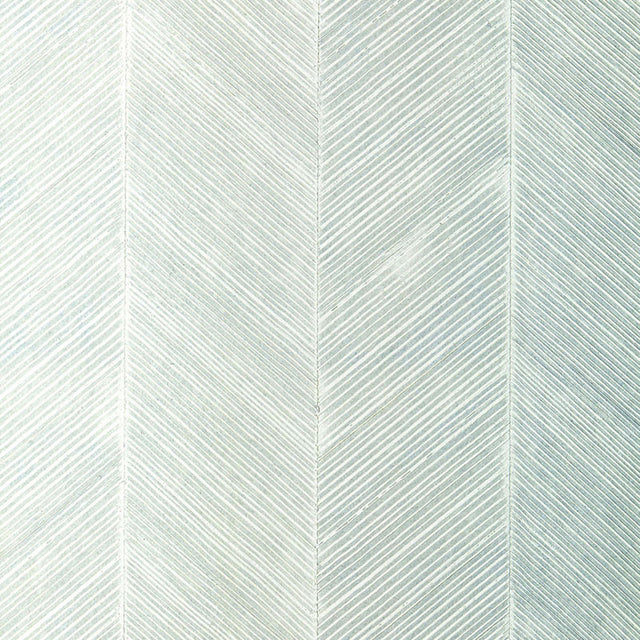 Schumacher 5005650 CHEVRON TEXTURE in MINERAL Wallpaper - TE