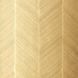 Schumacher 5005651 CHEVRON TEXTURE in WHITE GOLD Wallpaper -