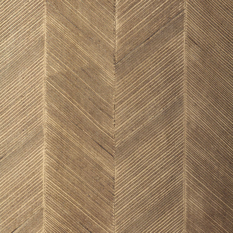 Schumacher 5005652 CHEVRON TEXTURE in SABLE Wallpaper - TEXT