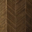 Schumacher 5005653 CHEVRON TEXTURE in BURNISHED BRONZE Wallp