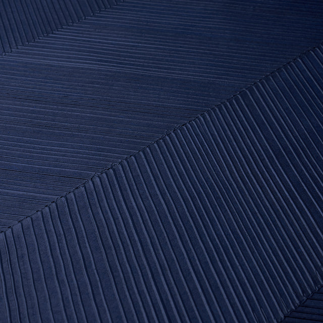 Schumacher 5005654 CHEVRON TEXTURE in MIDNIGHT BLUE Wallpape