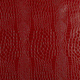 Schumacher Crocodile Crimson Wallpaper