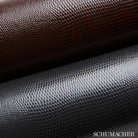 Schumacher Lizard Carbon Wallpaper - Eade's Wallpaper