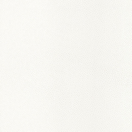 Schumacher Shagreen White Pearl Wallpaper - Eade's Wallpaper