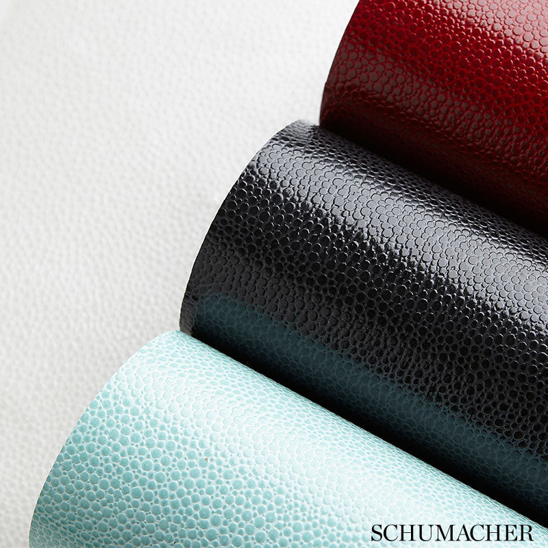 Schumacher Shagreen Ultramarine Wallpaper - Eade's Wallpaper