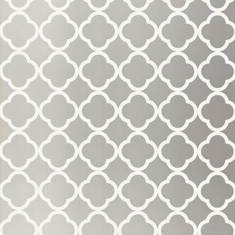 Schumacher Morocco Silver Wallpaper - Eade's Wallpaper