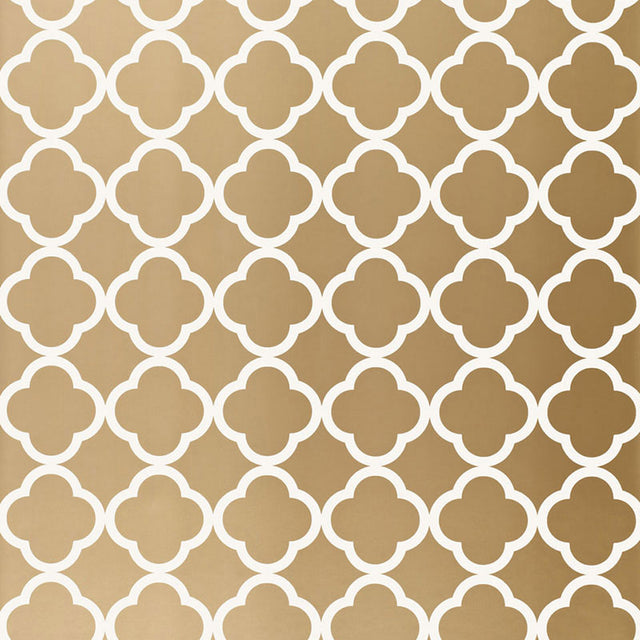 Schumacher Morocco Antique Gold Wallpaper - Eade's Wallpaper