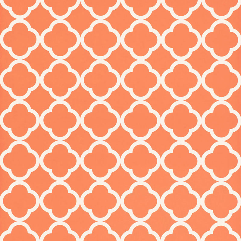 Schumacher Morocco Terra Cotta Wallpaper - Eade's Wallpaper
