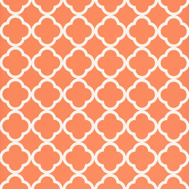 Schumacher Morocco Terra Cotta Wallpaper - Eade's Wallpaper