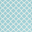 Schumacher Morocco Azure Wallpaper - Eade's Wallpaper