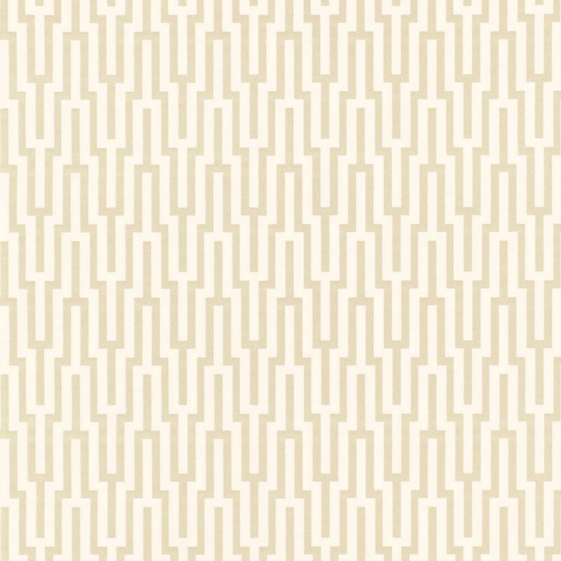 Schumacher Metropolitan Fret Crystal Wallpaper - Eade's Wallpaper