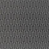 Schumacher Metropolitan Fret Black Pearl Wallpaper - Eade's Wallpaper