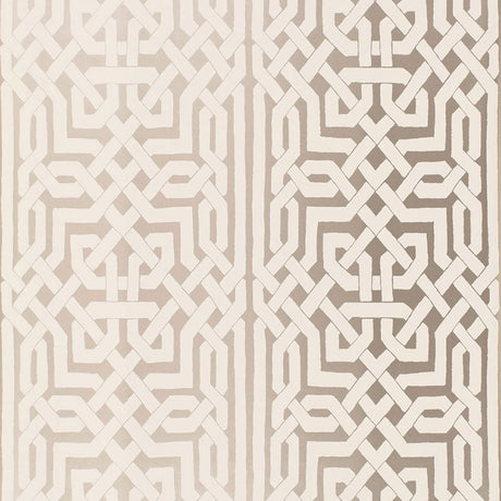 Schumacher Malaga Silver Wallpaper - Eade's Wallpaper