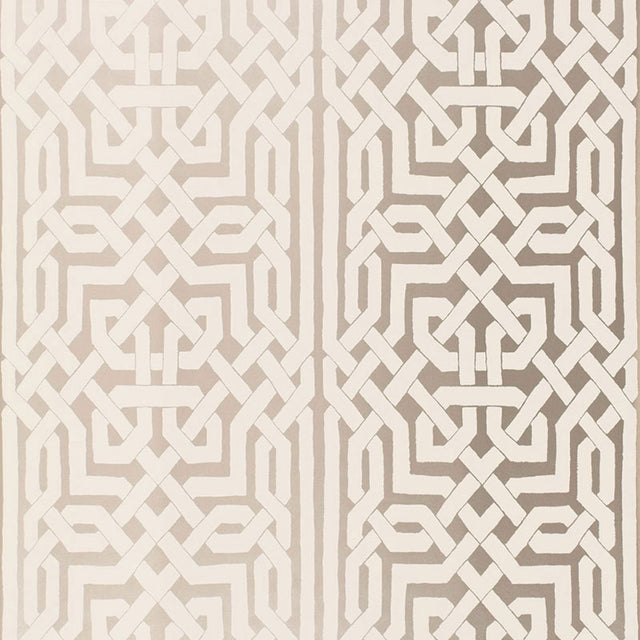 Schumacher Malaga Silver Wallpaper - Eade's Wallpaper