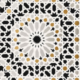Schumacher Nasrid Palace Mosaic Mica Wallpaper - Eade's Wallpaper