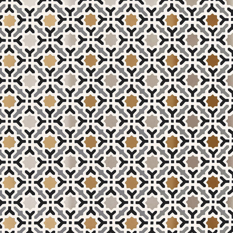 Schumacher Serallo Mosaic Mica Wallpaper - Eade's Wallpaper