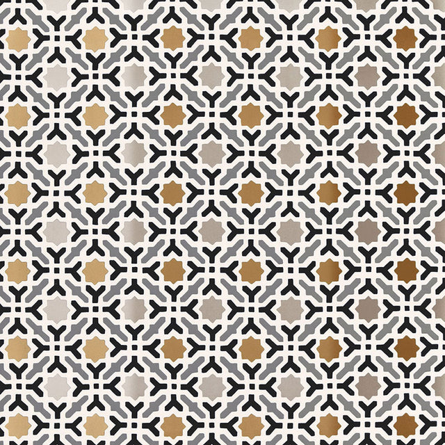 Schumacher Serallo Mosaic Mica Wallpaper - Eade's Wallpaper