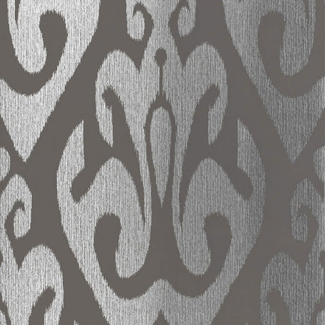 Schumacher Tokat Graphite Wallpaper - Eade's Wallpaper