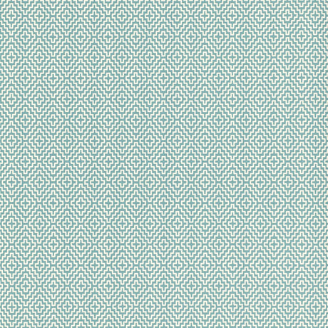 Schumacher Soho Diamond Teal Wallpaper - Eade's Wallpaper