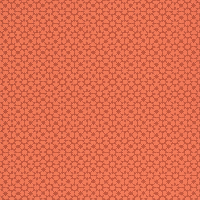 Schumacher Medina Persimmon Wallpaper - Eade's Wallpaper