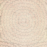 Schumacher Feather Bloom Sisal Venetian Pink Wallpaper