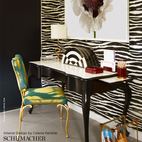 Schumacher Ripple Sisal Grass Wallpaper - Eade's Wallpaper