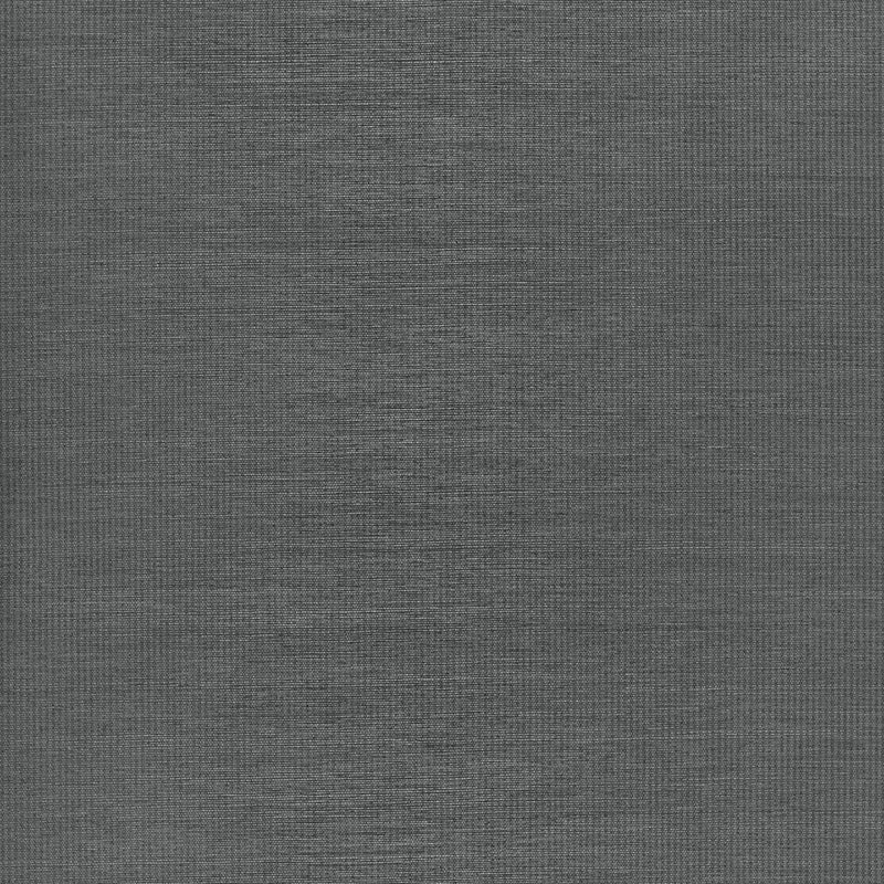 Schumacher Harshaw Pinstripe Sisal Slate Wallpaper