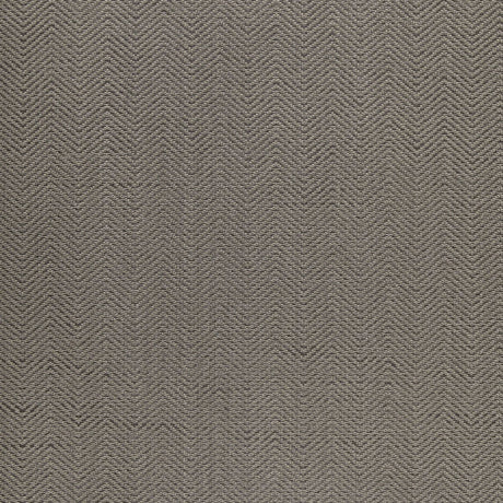 Schumacher Pearce Herringbone Smoke Wallpaper - Eade's Wallpaper