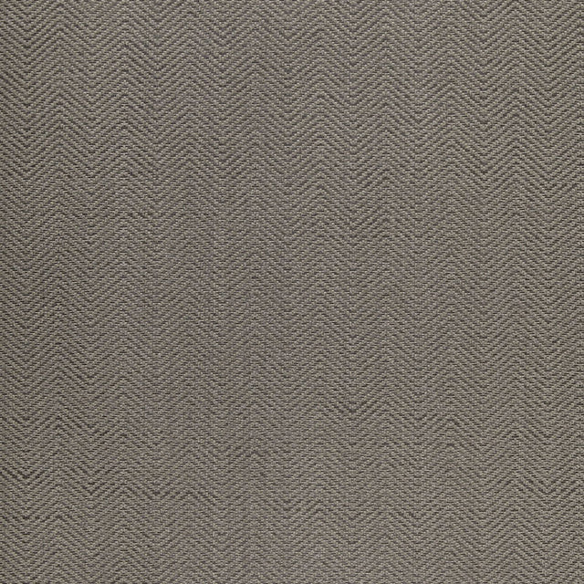 Schumacher Pearce Herringbone Smoke Wallpaper - Eade's Wallpaper