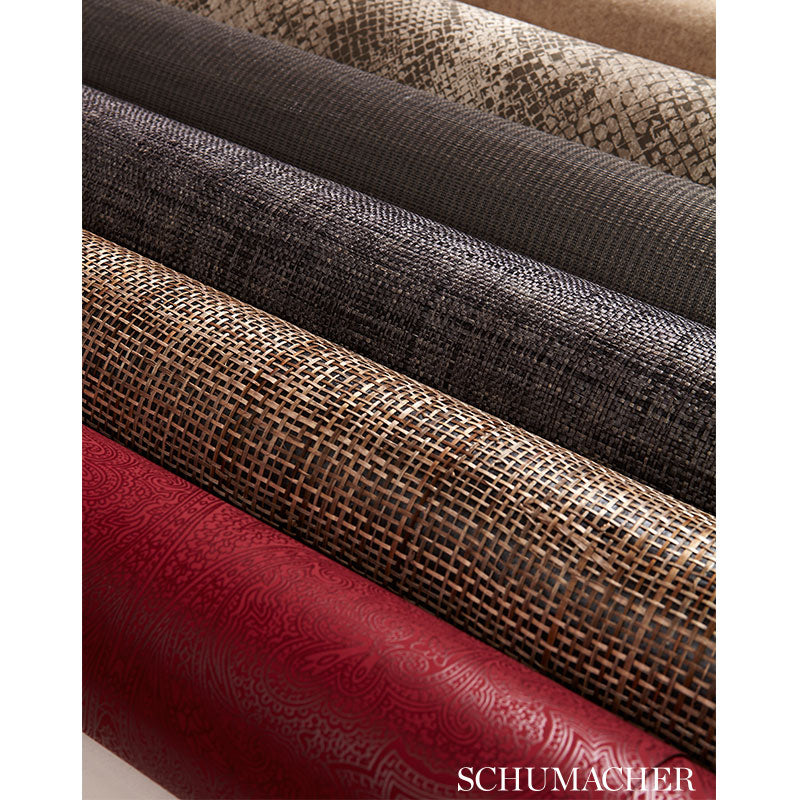 Schumacher Cody Snakeskin Malt Wallpaper