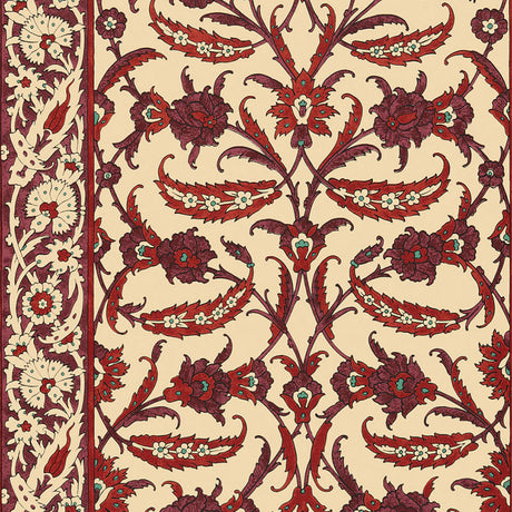 Schumacher Topkapi Pomegranate Wallpaper - Eade's Wallpaper