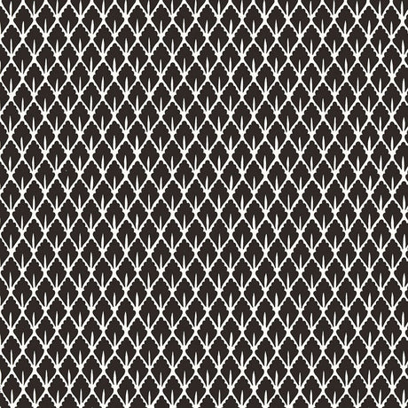 Schumacher Mughal Leaf Noir Wallpaper - Eade's Wallpaper