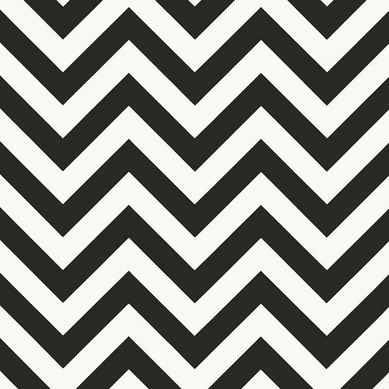 Schumacher Fez Noir Wallpaper