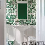 Schumacher Nanjing Jade Wallpaper - Eade's Wallpaper