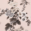 Schumacher Pyne Hollyhock Blush Wallpaper - Eade's Wallpaper