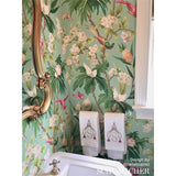 Schumacher Seychelles Sea Wallpaper - Eade's Wallpaper