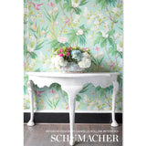 Schumacher Seychelles Sea Wallpaper - Eade's Wallpaper