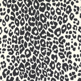 Schumacher Iconic Leopard Graphite Wallpaper