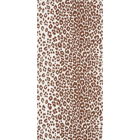 Schumacher Iconic Leopard Brown Wallpaper