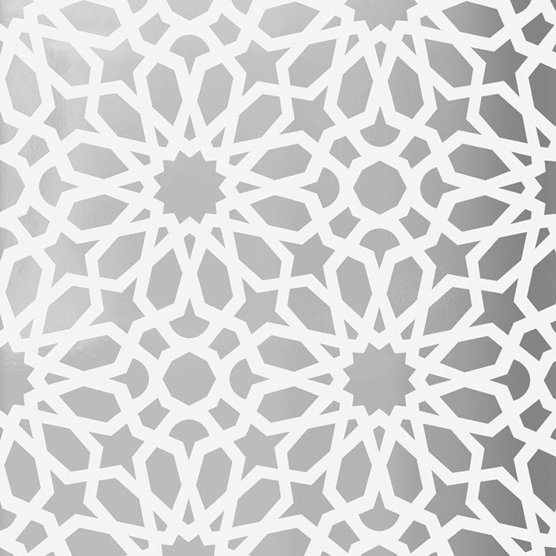 Schumacher Agadir Screen Mylar Moon Wallpaper