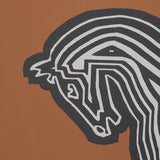 Schumacher Faubourg Brown Wallpaper